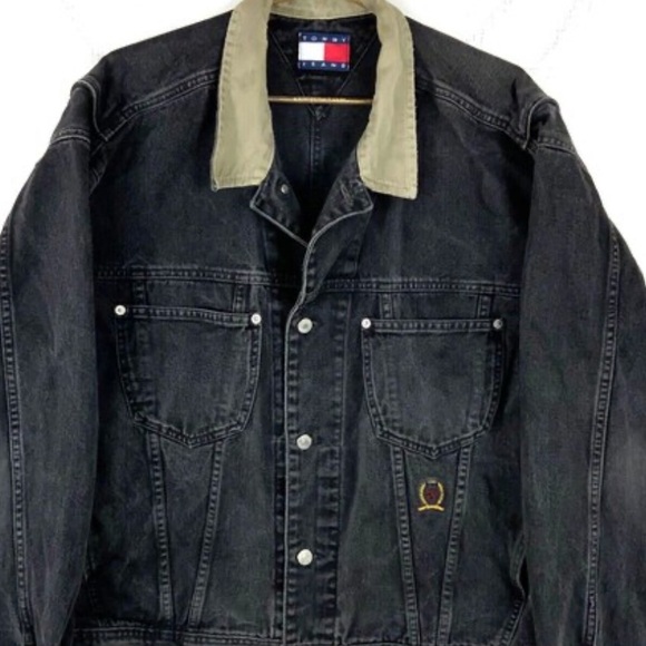 VINTAGE TOMMY JEANS denim jacket. Size L - Picture 12 of 12